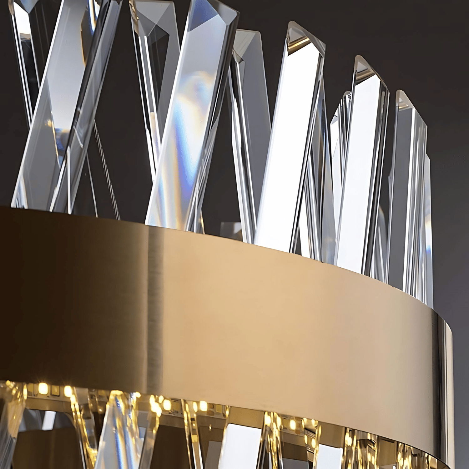 Lampadario in Cristallo Rimini Ø60 cm