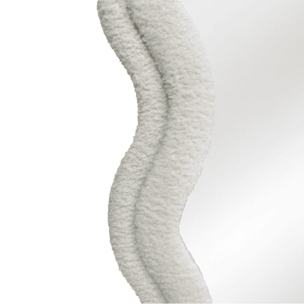 Specchio da Parete Ondulato Teddy 160x60x4cm