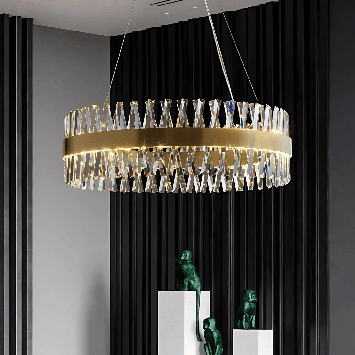 Lampadario in Cristallo Rimini Ø60 cm