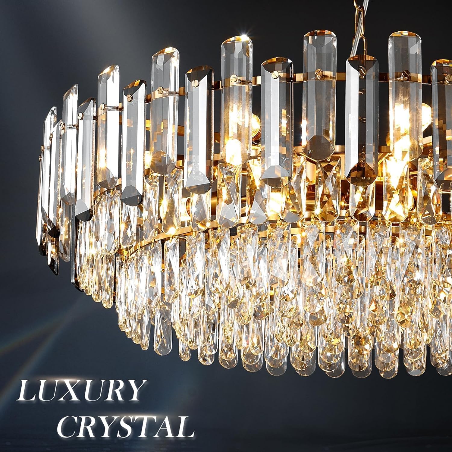 Lampadario Crystal ∅60cm