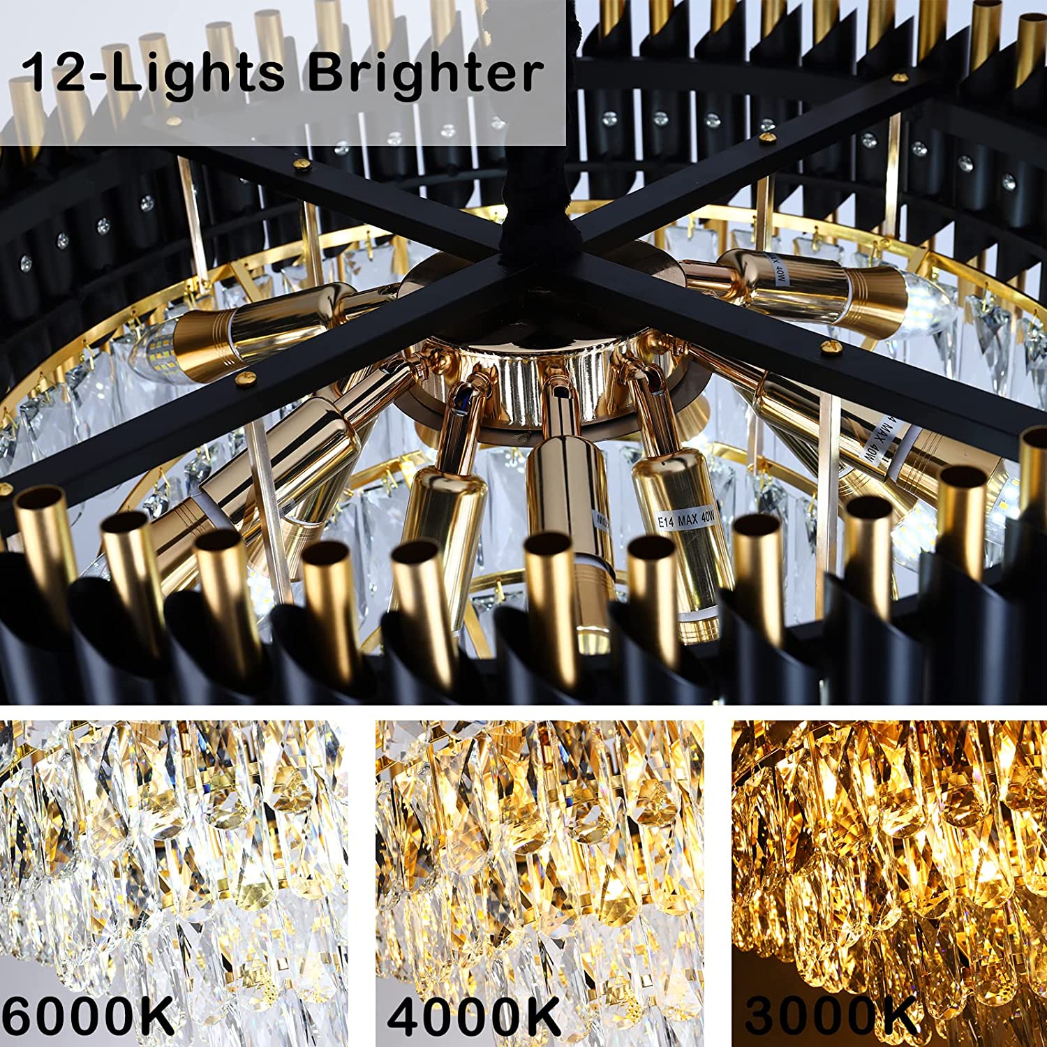 Lampadario AMINA Ø60 cm