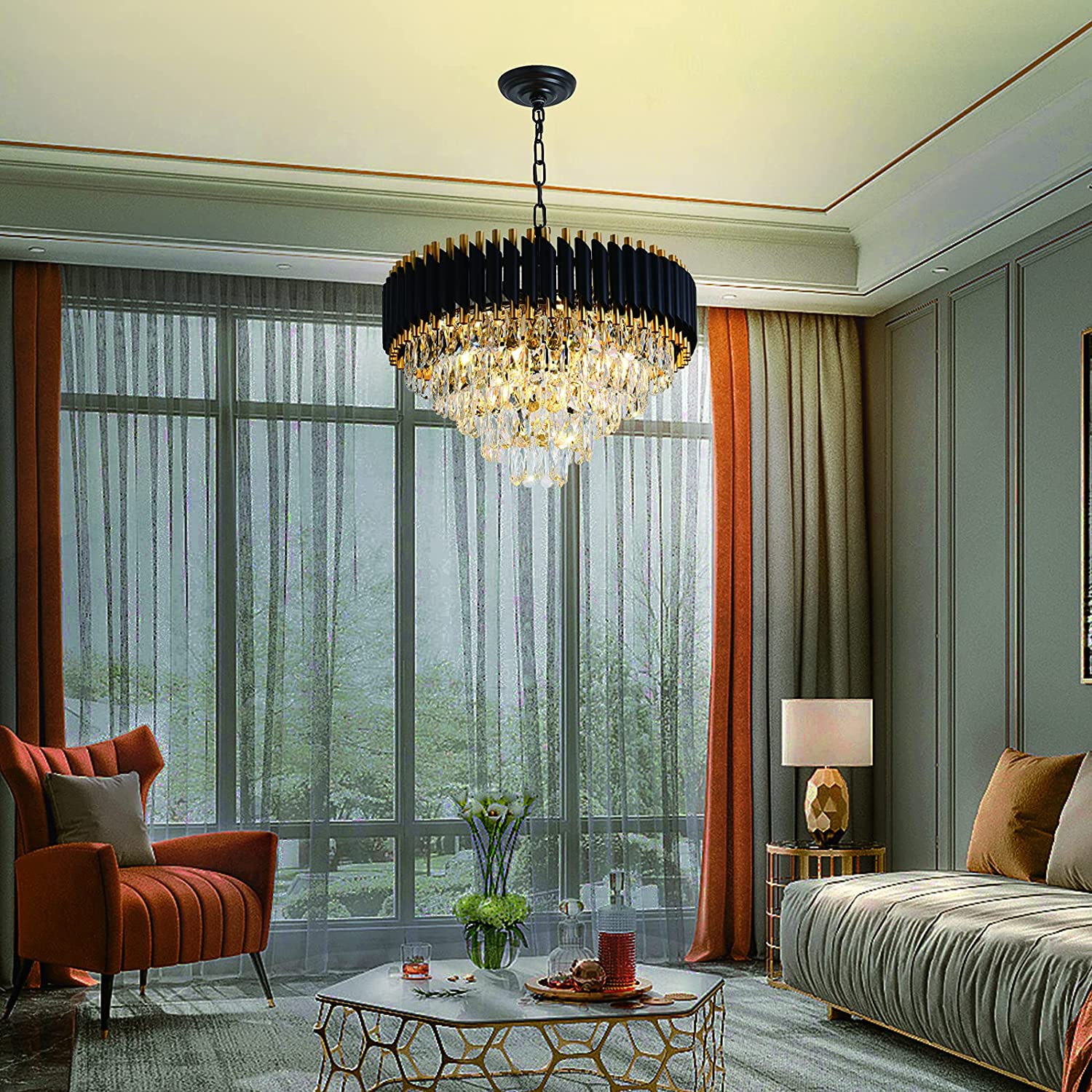 Lampadario AMINA Ø60 cm